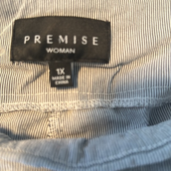 Premise Pinstripe Ankle Pants - Picture 5 of 5